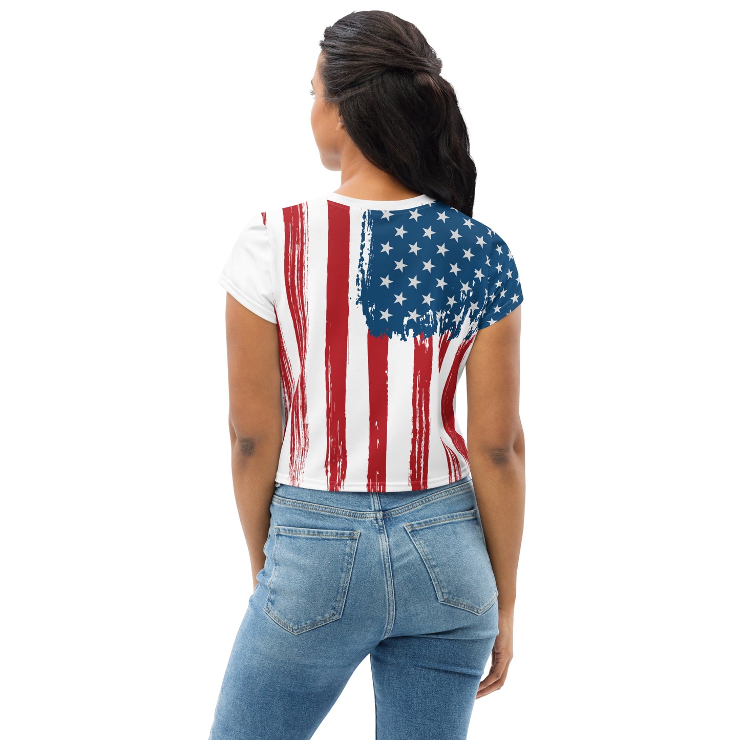 4th of July Crop Tee