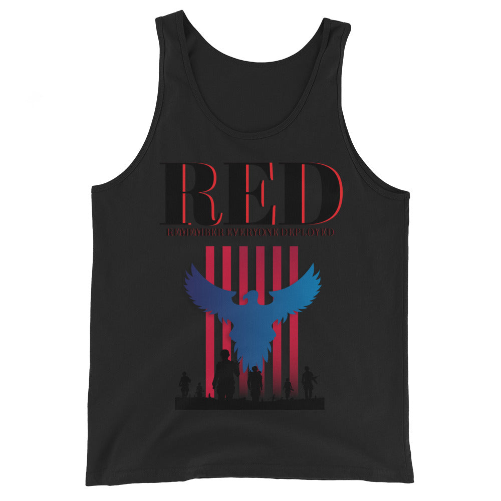 B: RED Tank Top