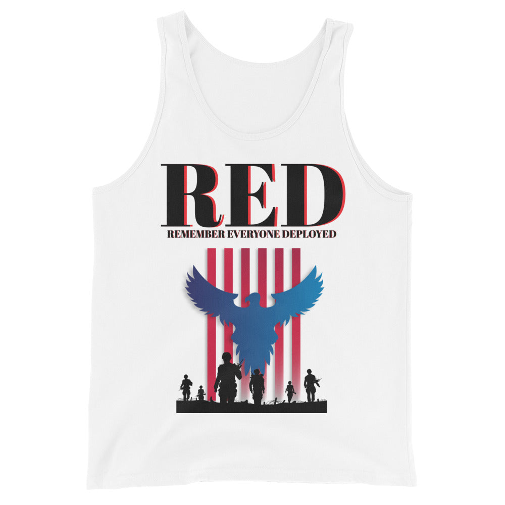 B: RED Tank Top