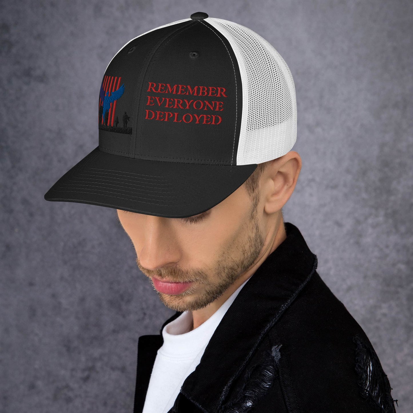 B: RED Remember Everyone Deployed Hat
