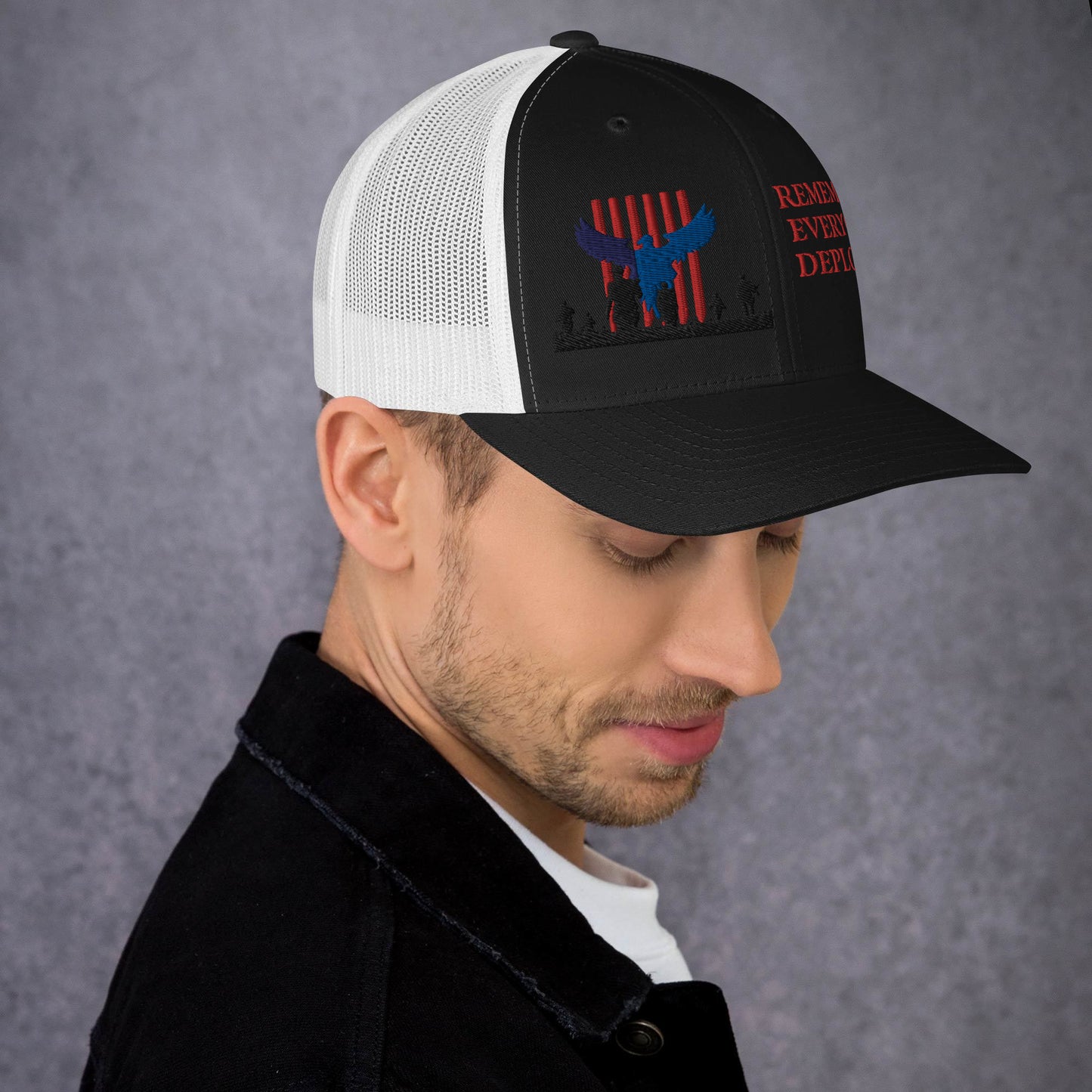 B: RED Remember Everyone Deployed Hat