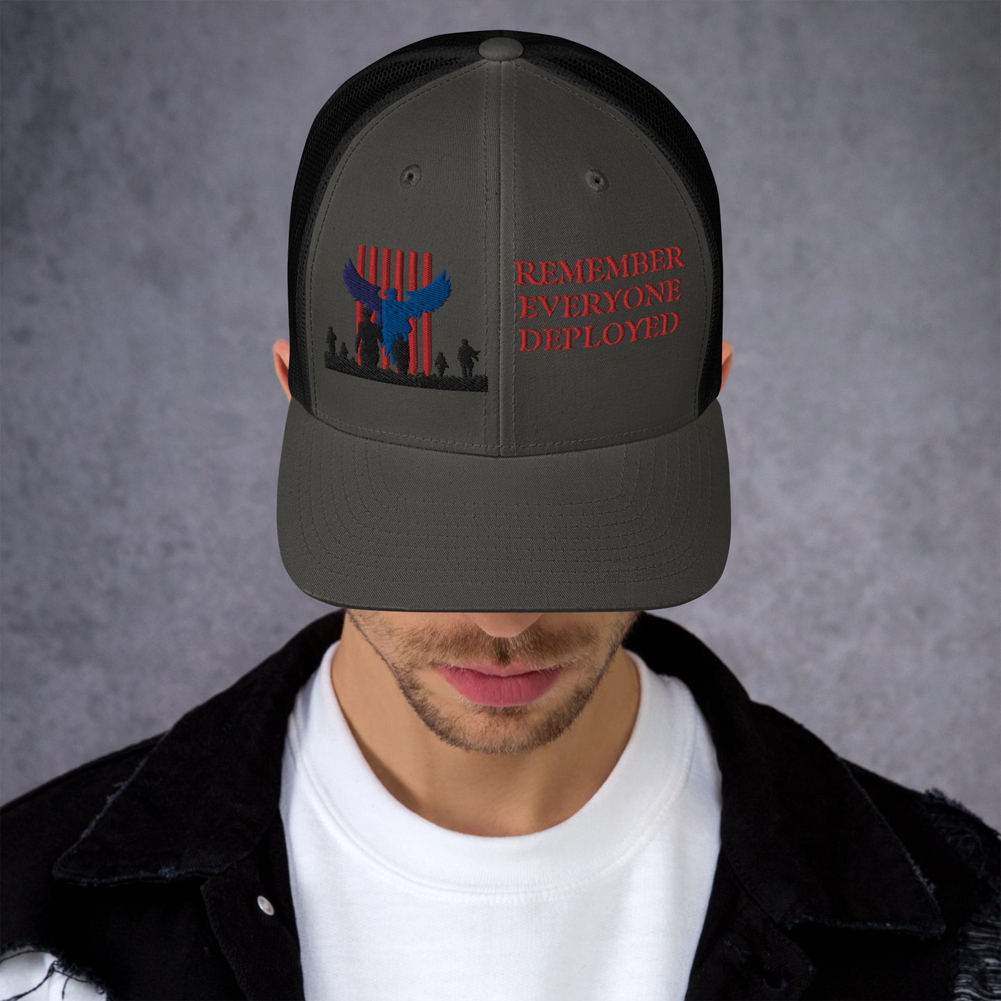 B: RED Remember Everyone Deployed Hat