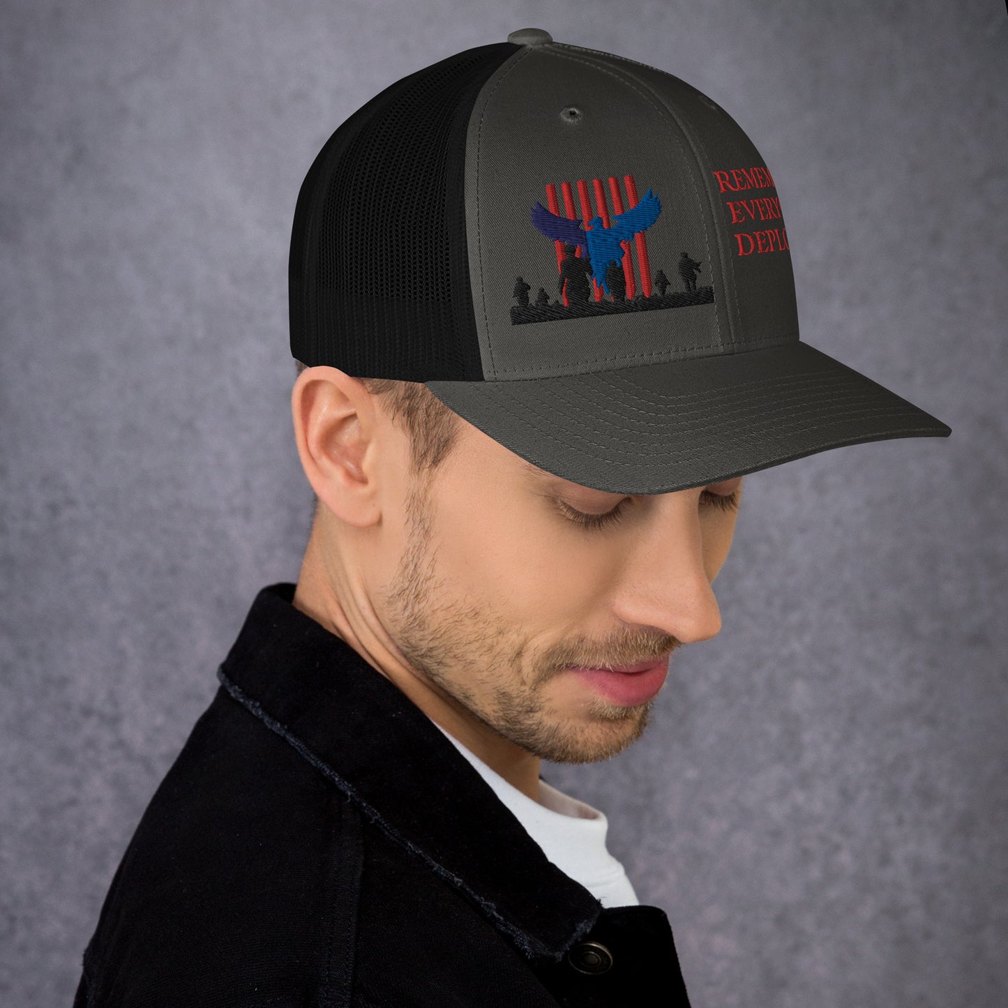 B: RED Remember Everyone Deployed Hat