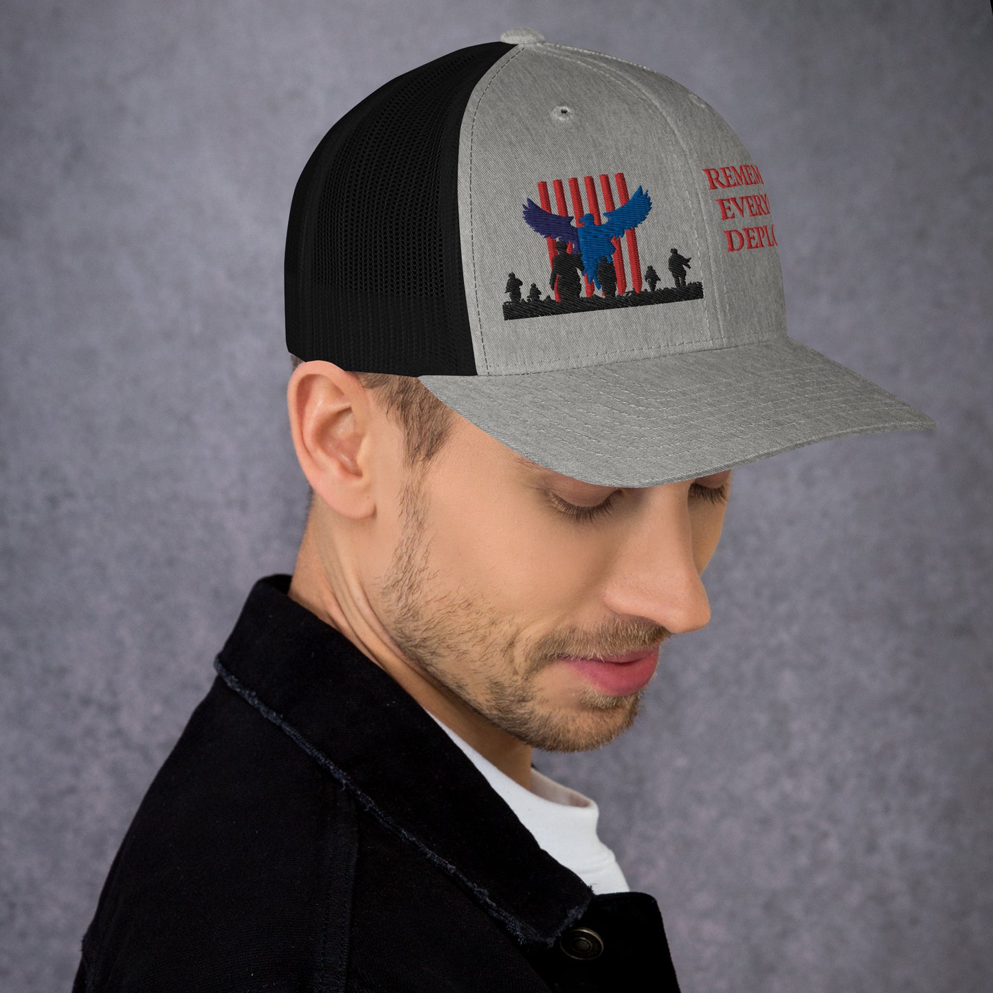B: RED Remember Everyone Deployed Hat