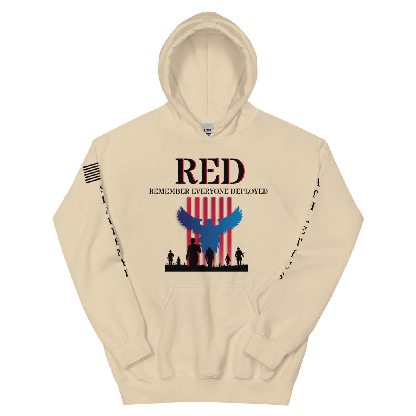 B: RED Hoodie