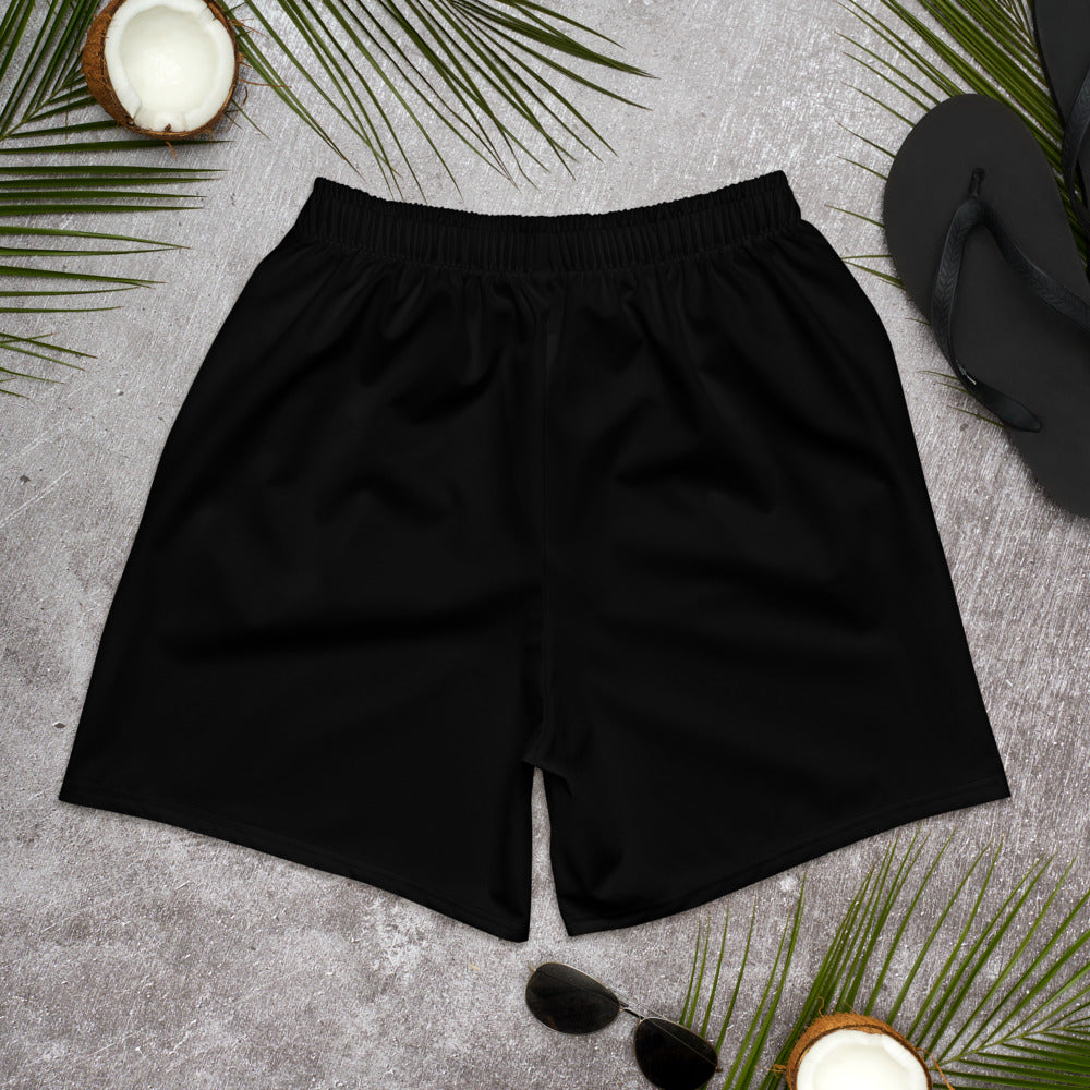 Black shorts with sand OG logo on left leg