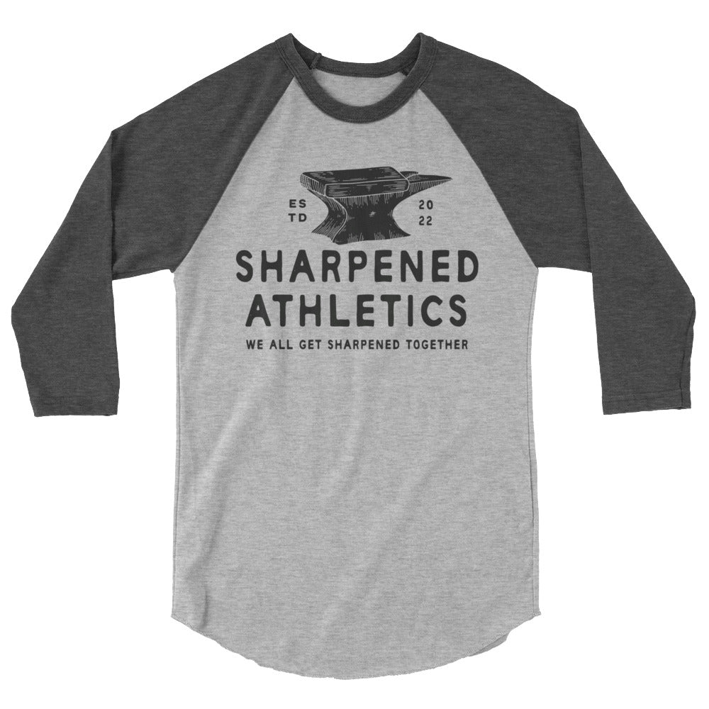 3/4 sleeve raglan shirt