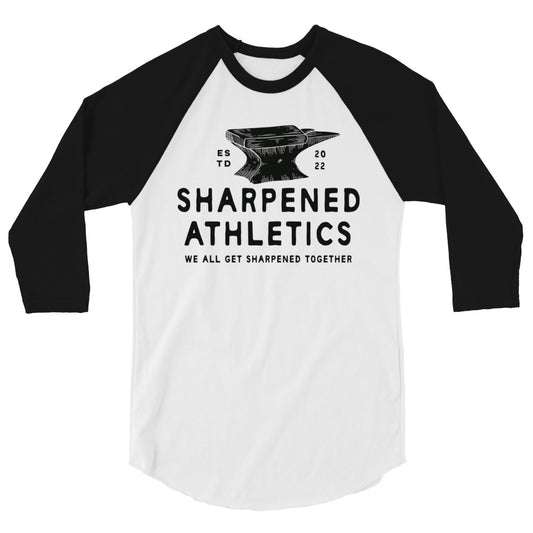 3/4 sleeve raglan shirt