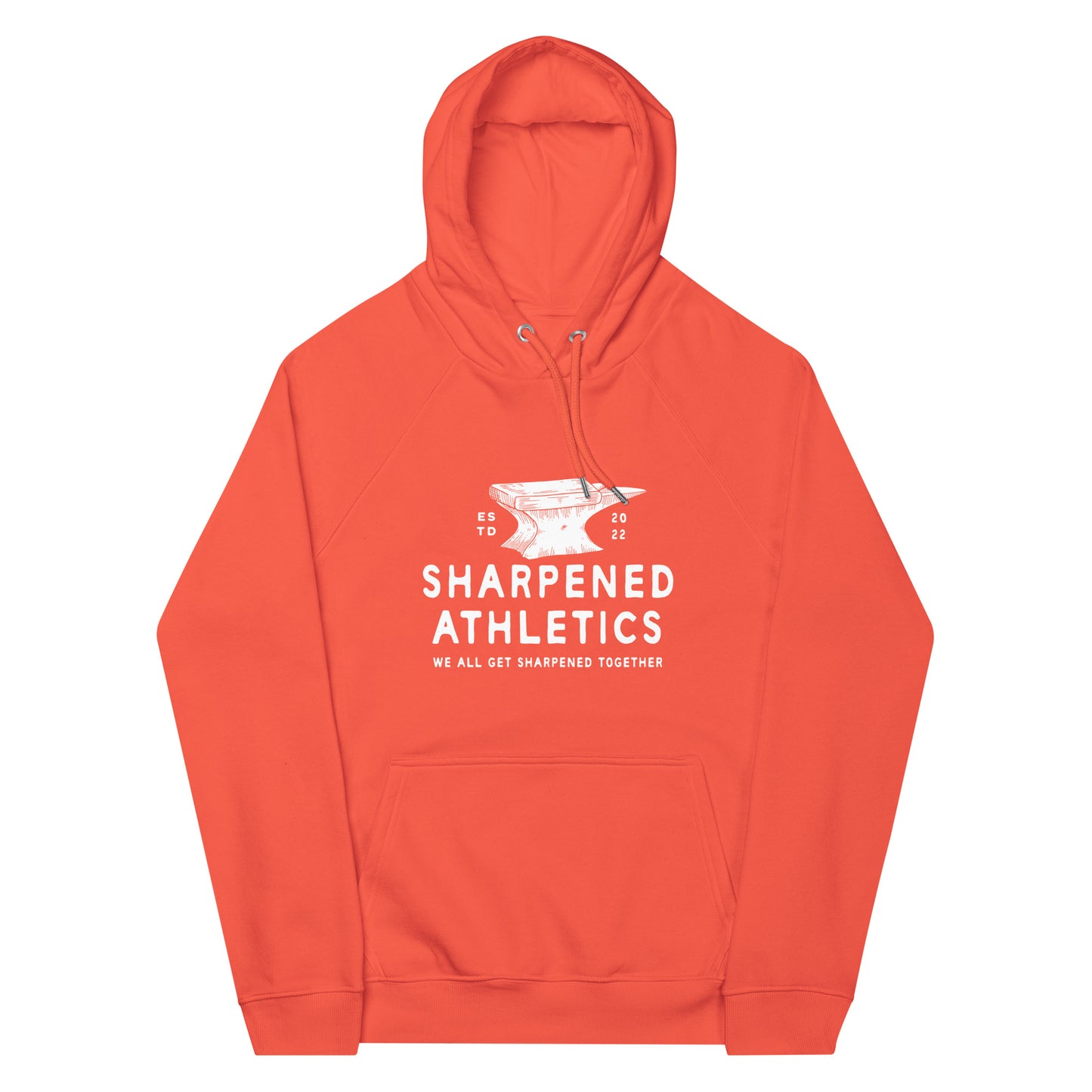 Unisex eco raglan hoodie