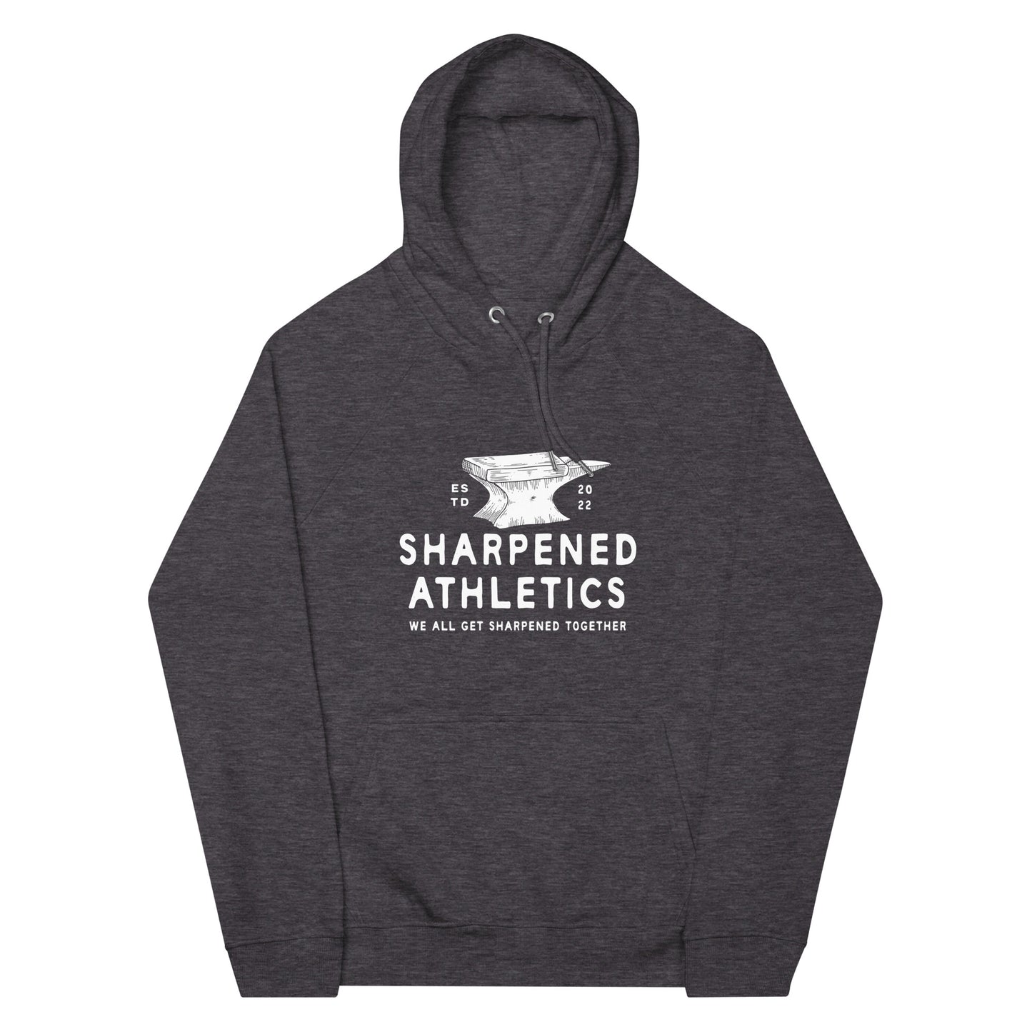 Unisex eco raglan hoodie