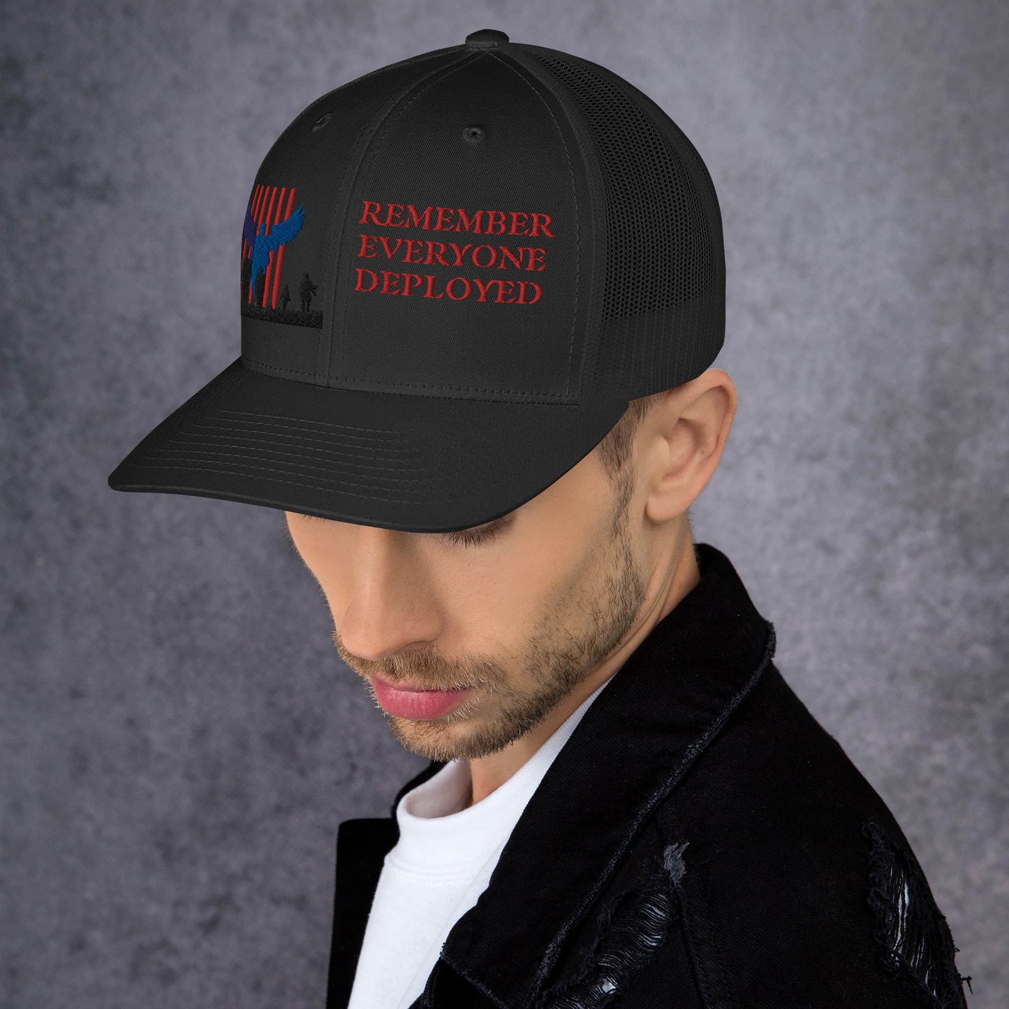 RED Remember Everyone Deployed Hat