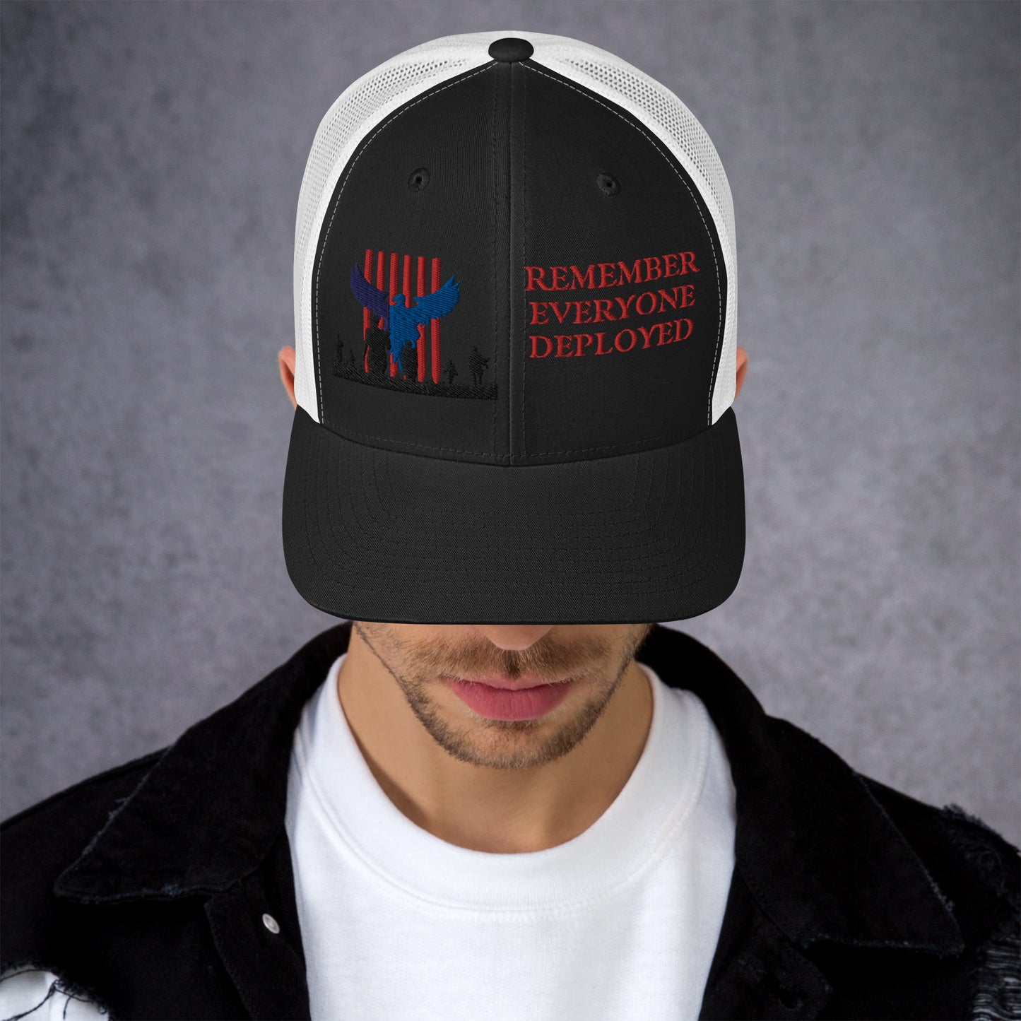 RED Remember Everyone Deployed Hat