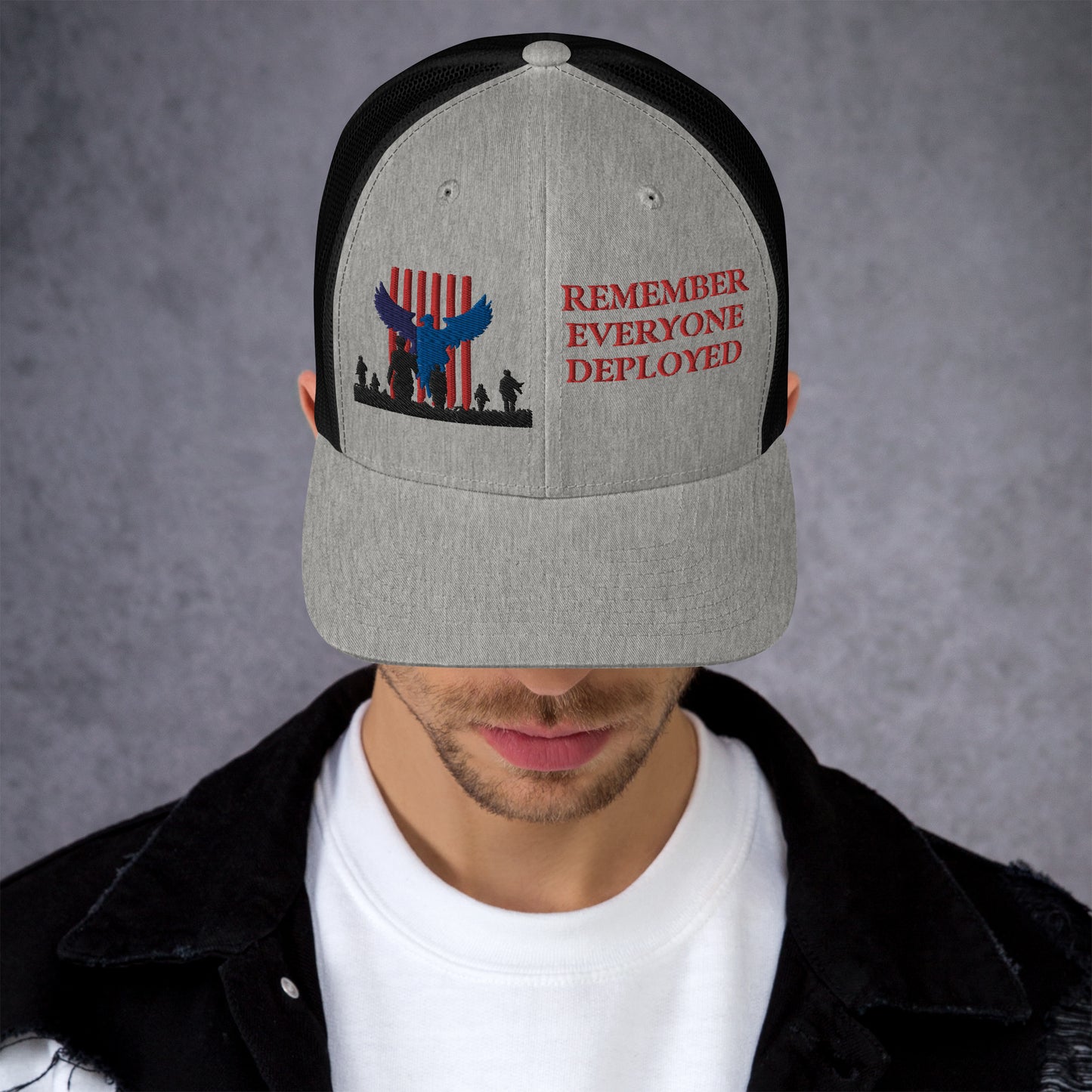 RED Remember Everyone Deployed Hat