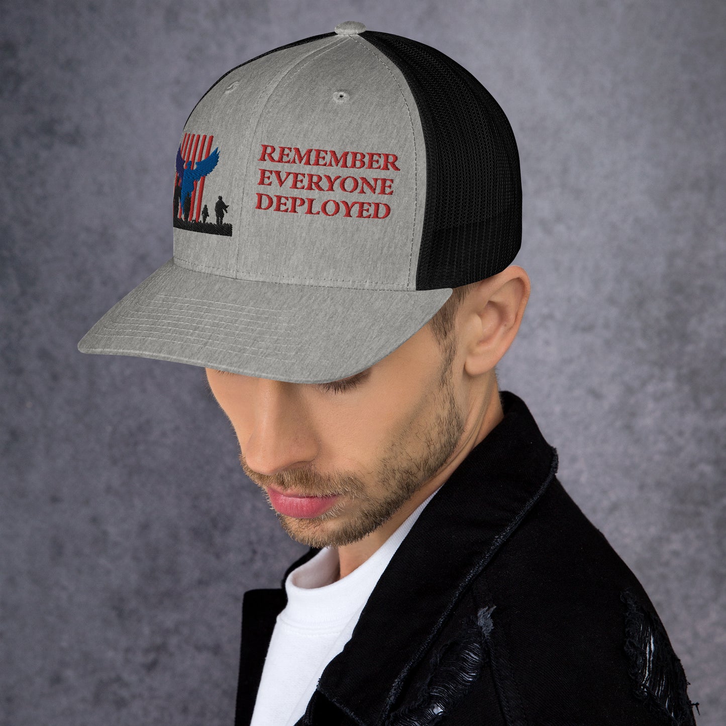 RED Remember Everyone Deployed Hat